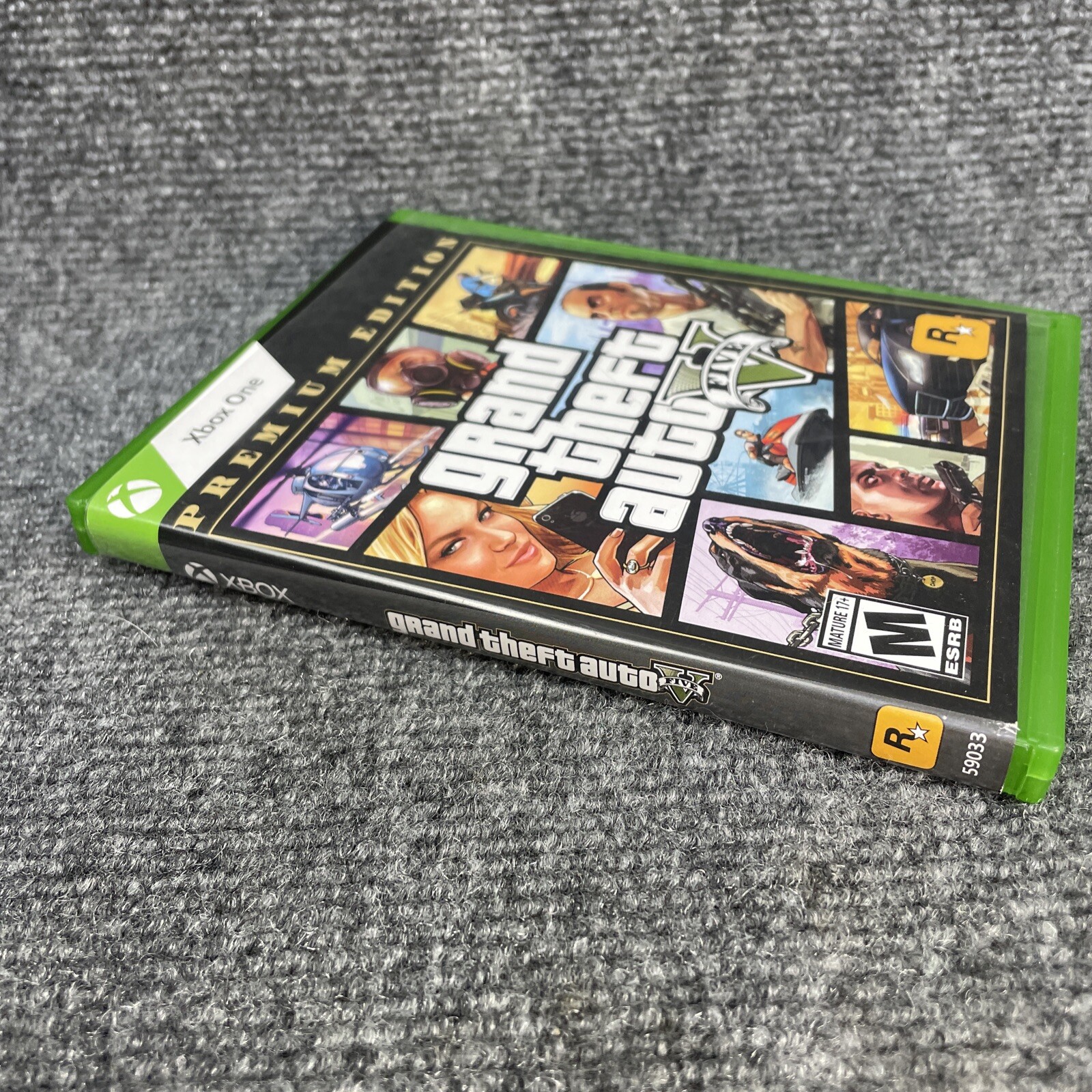 Grand Theft Auto V Premium Edition Xbox One Case Disc Insert No Map 2023