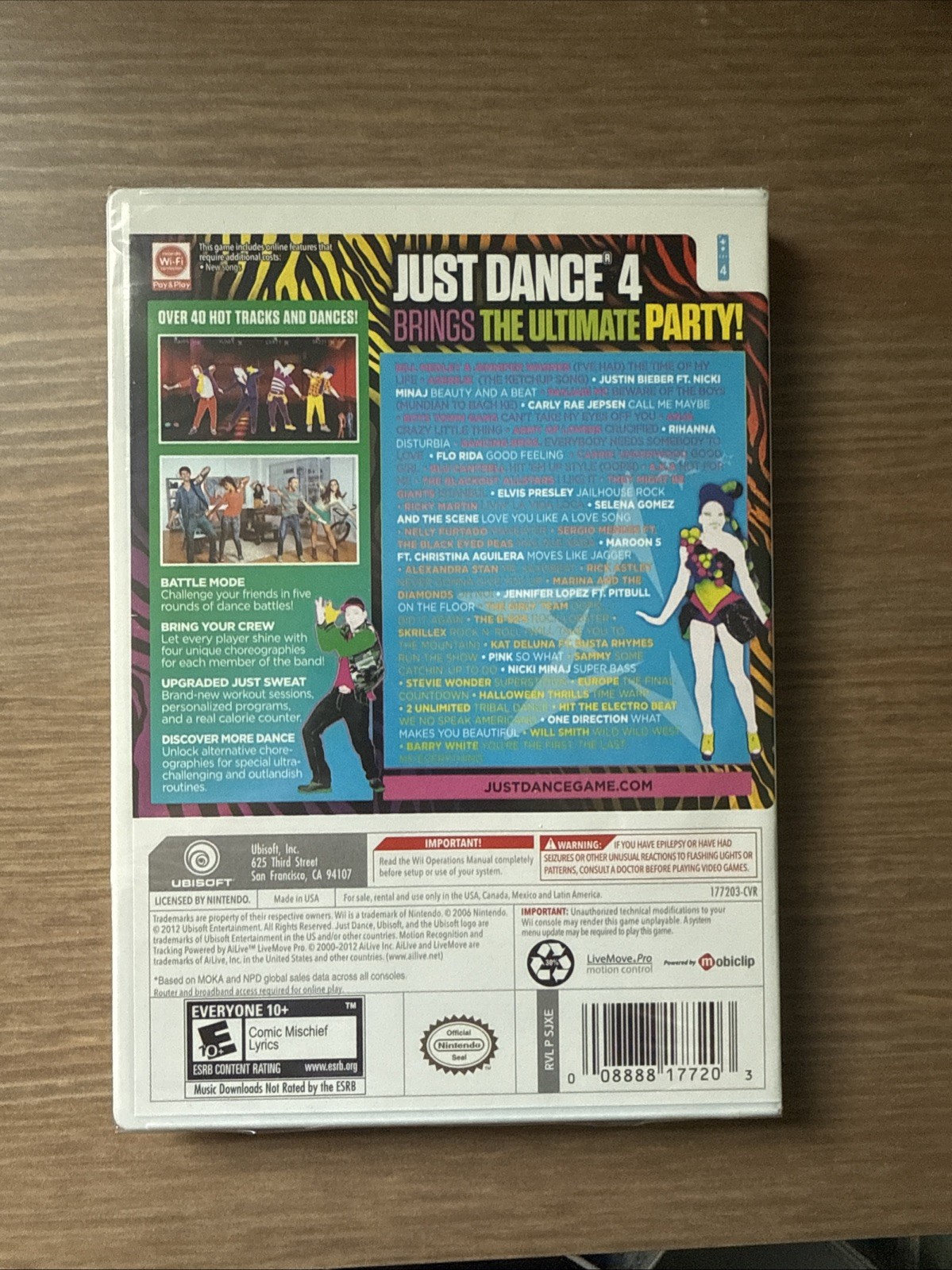 Just Dance 4 – Nintendo Wii