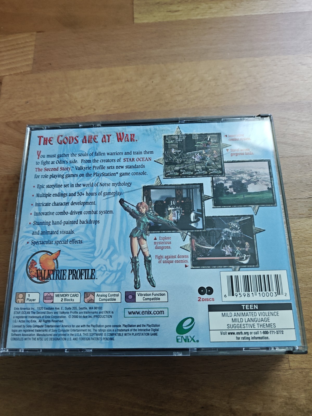 Valkyrie Profile (Sony PlayStation 1, 2000)