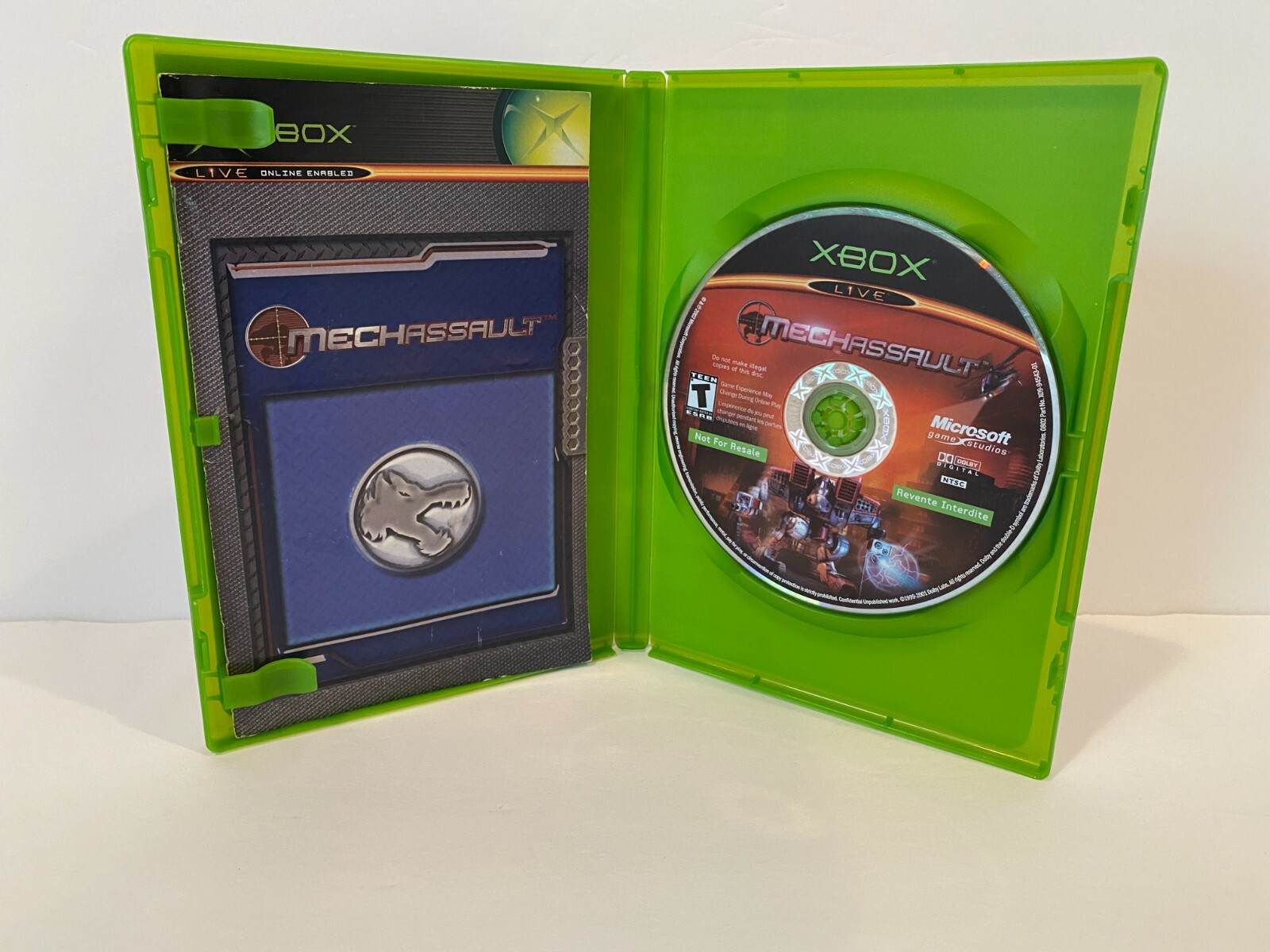 MechAssault (Microsoft Xbox, 2002) – Complete – Tested