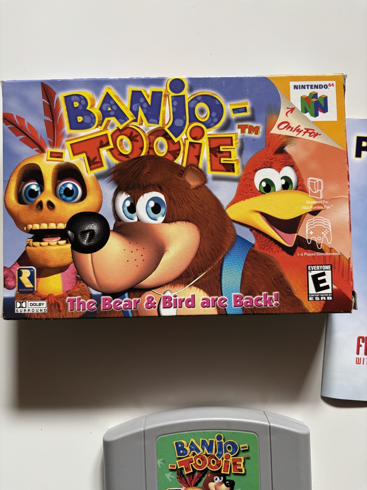 Banjo-Tooie Nintendo 64CIB Great Condition Fast Shipping