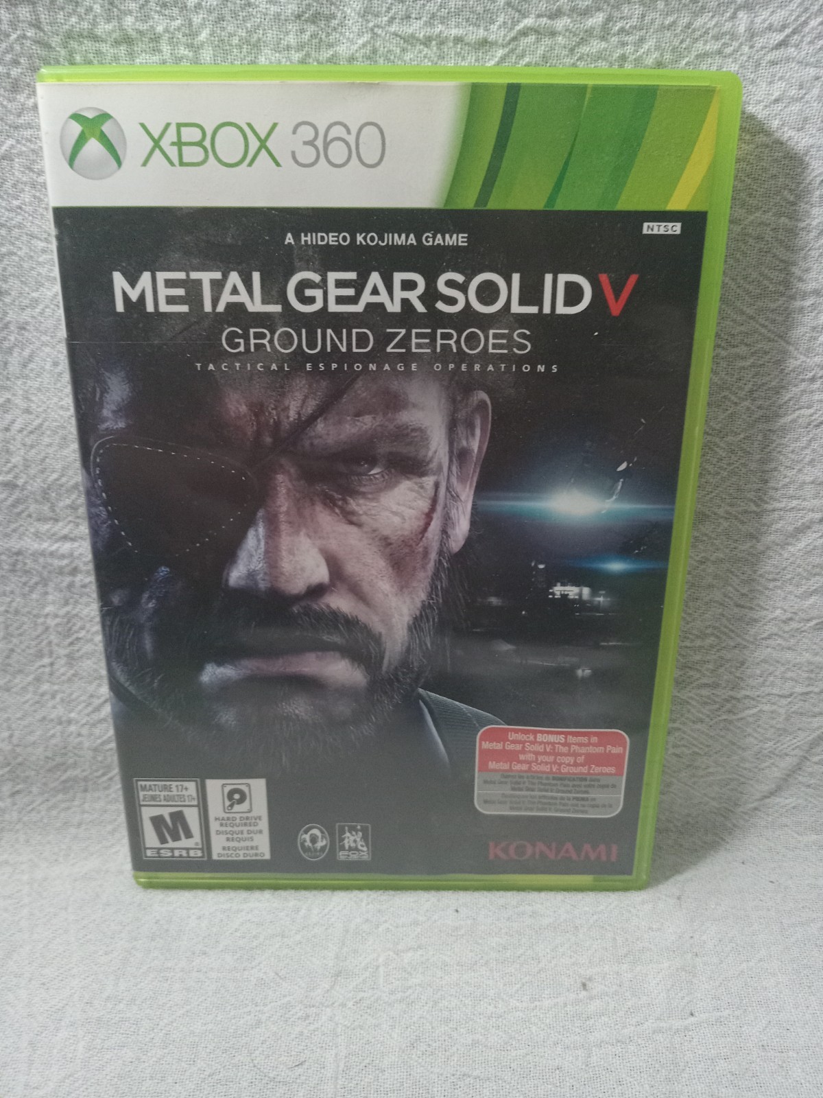 Xbox 360 Shooter & Action Game Lot of 6 – Metal Gear Solid V Phantom Pain & More