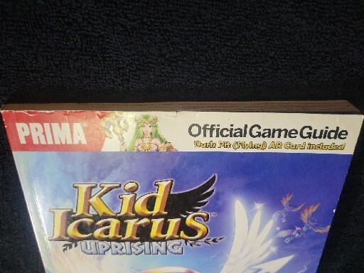 Kid Icarus: Uprising Game, Guide,& 16 AR Cards (Nintendo 3DS, 2012)