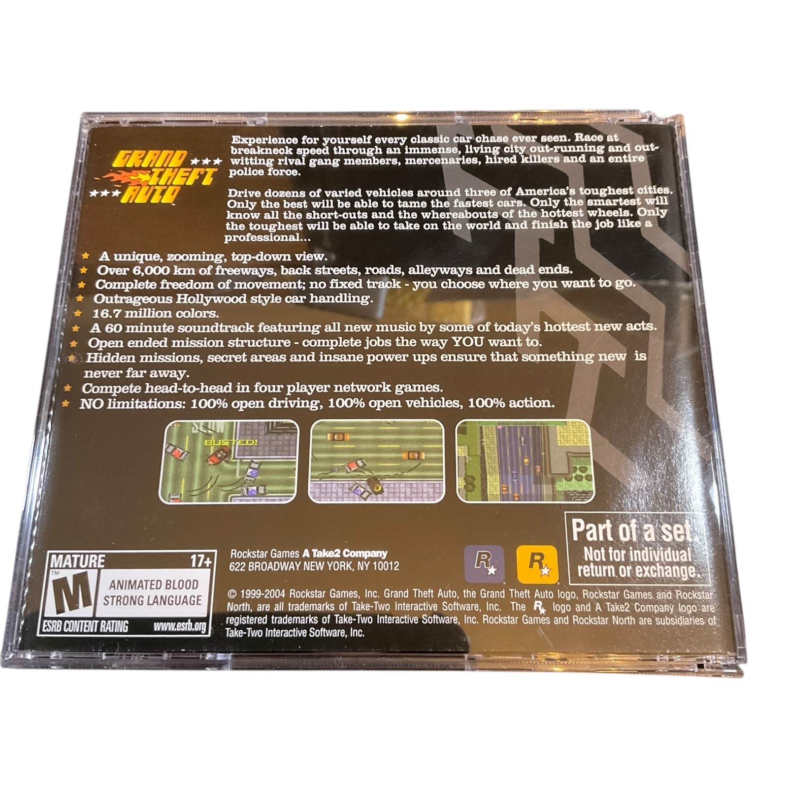 Grand Theft Auto The Classics Collection PC Rockstar Games GTA London GTA2 Boxed