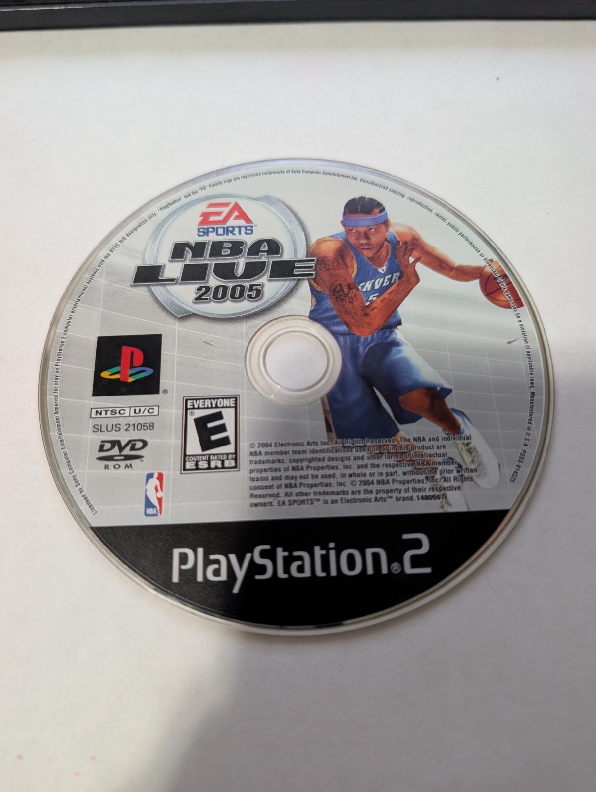NBA Live 2005 (PlayStation 2 PS2) NO TRACKING – DISC ONLY