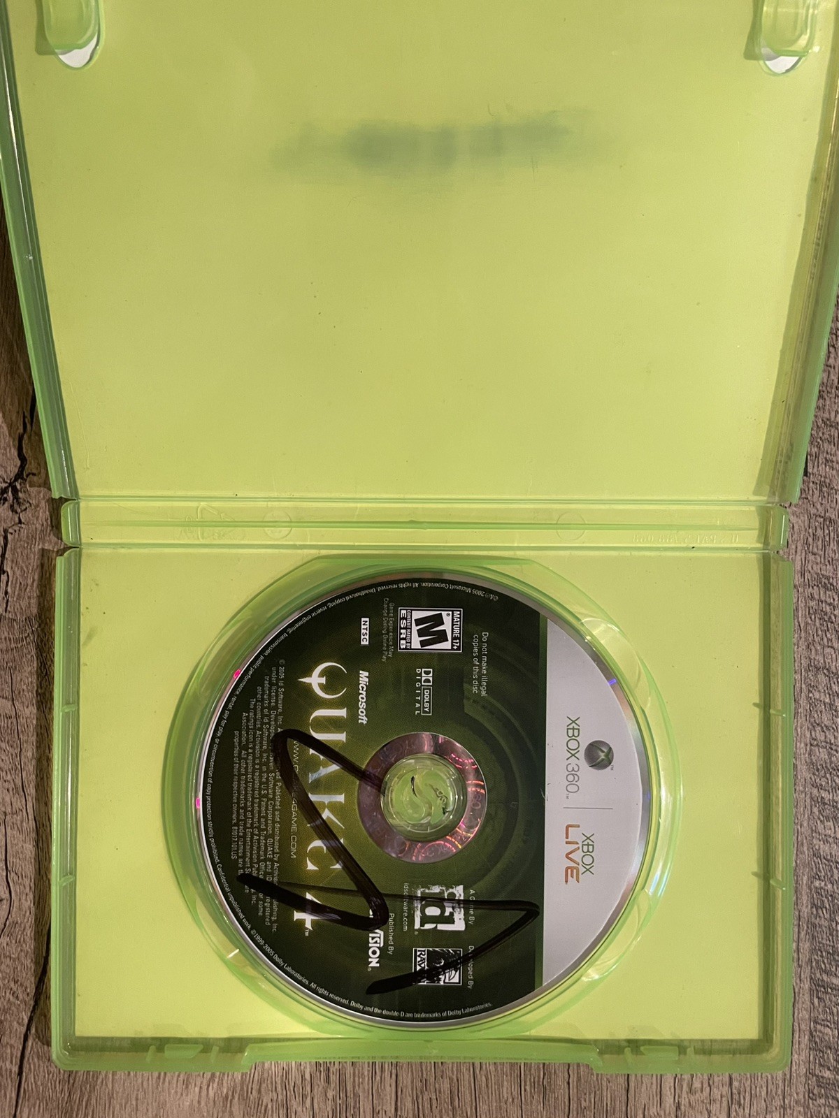 Quake 4; Boxed (Microsoft Xbox 360, 2005)