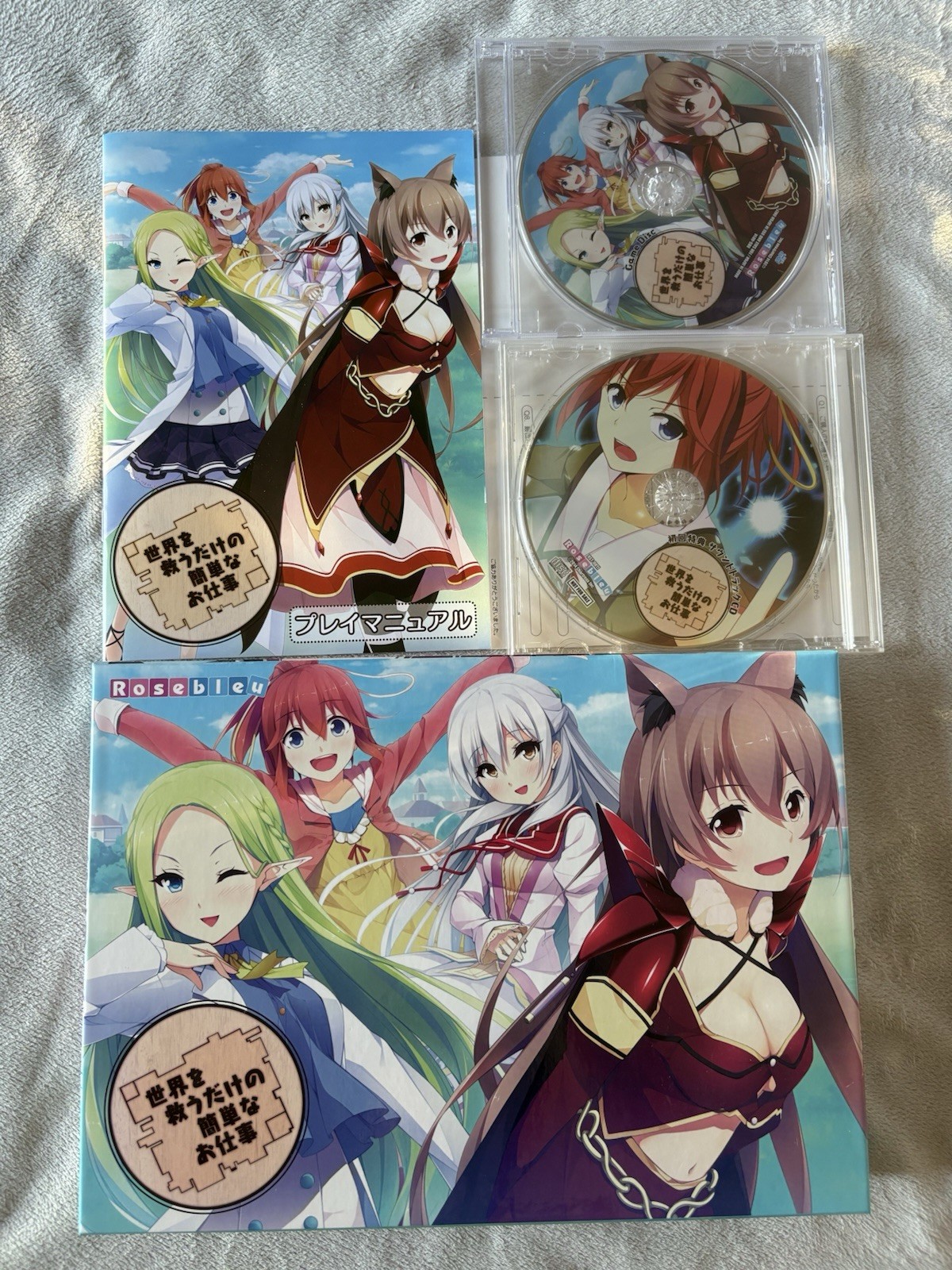 A Simple Task Just To Save The World Visual Novel Game PC Japanese Release
