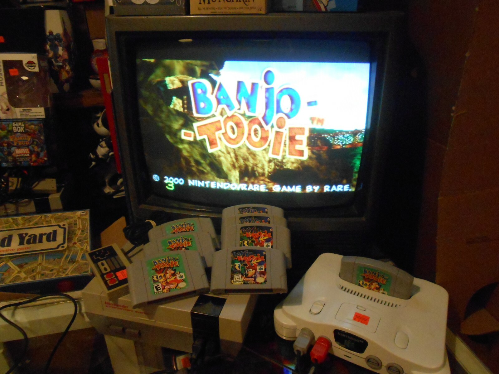 Banjo Tooie & Banjo Kazooie Nintendo 64 N64 GAME LOT Authentic & Tested RAREWARE