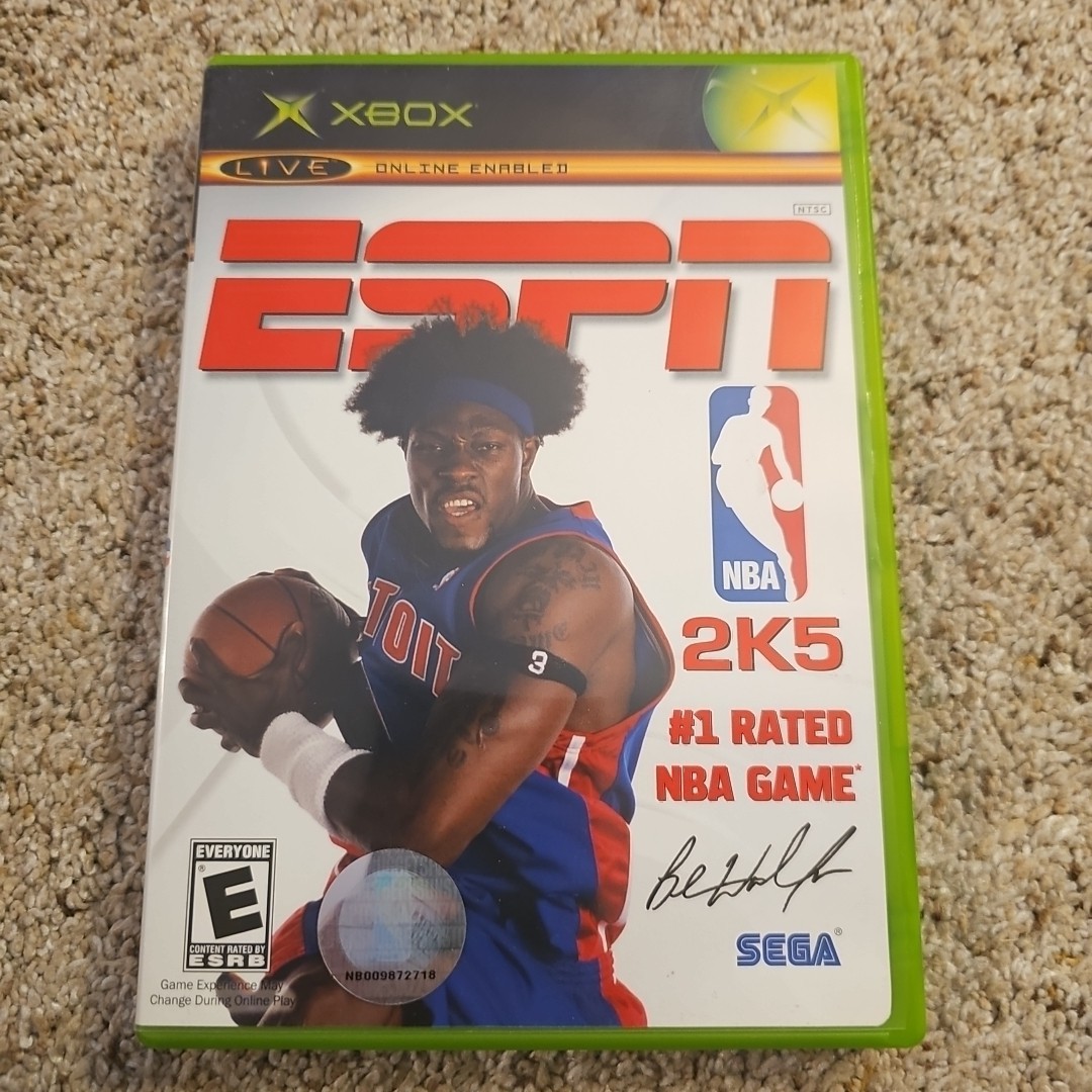 ESPN NBA 2K5 (Original Xbox) CIB COMPLETE & TESTED Working