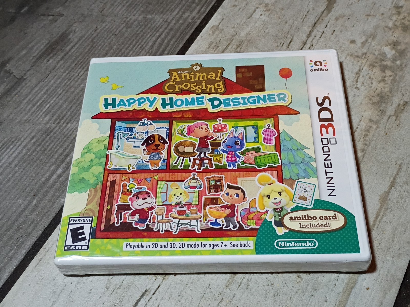 Nintendo Animal Crossing: Happy Home Designer, Nintendo 3DS, 2015 Factory Sealed