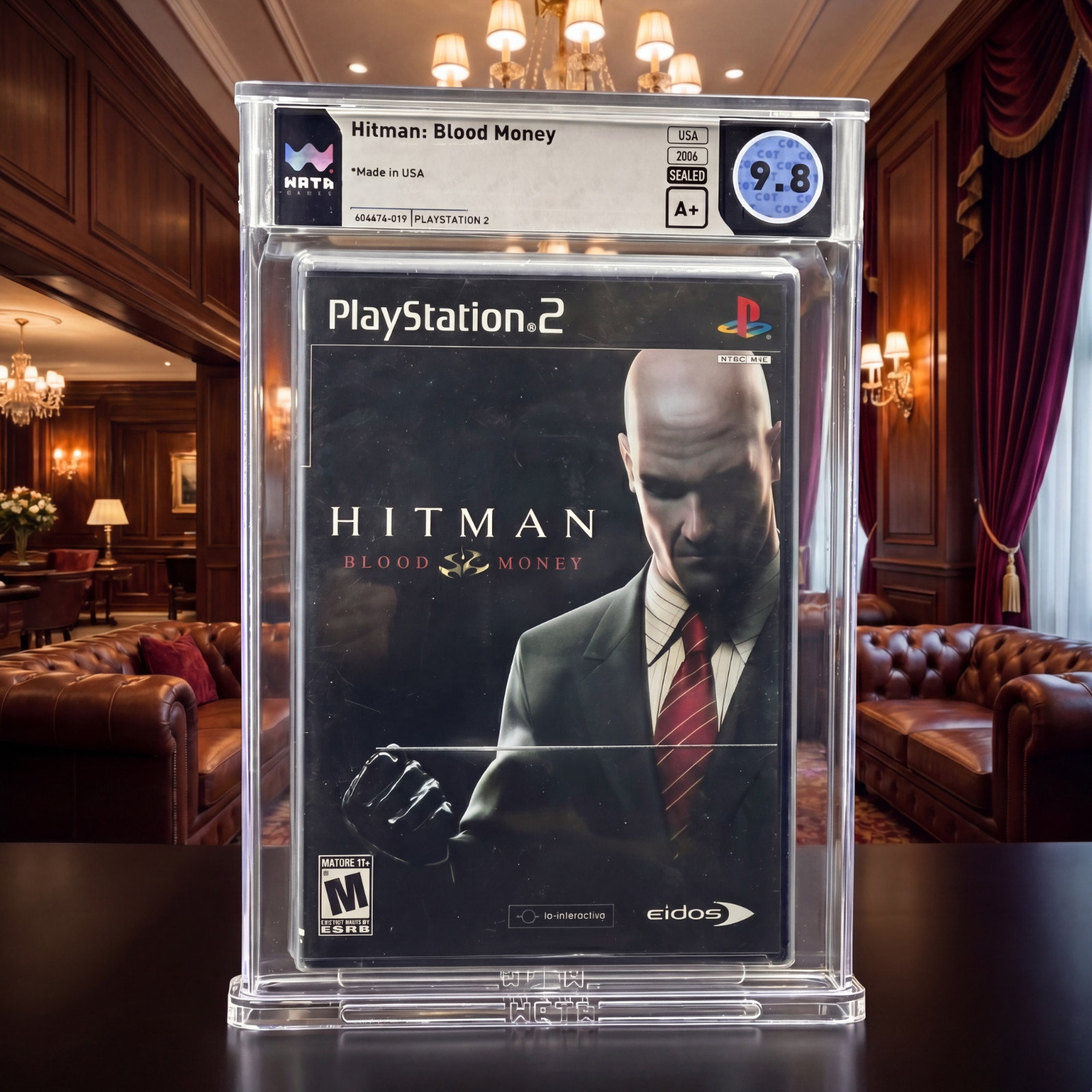 Hitman: Blood Money • WATA 9.8 A+ • PlayStation 2