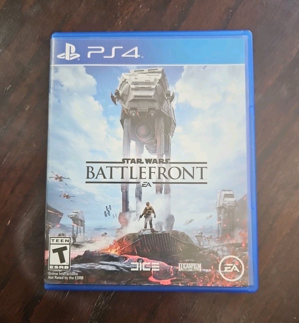 Star Wars: Battlefront (PlayStation 4, 2015) Complete Excellent Disc FastShip 🎮