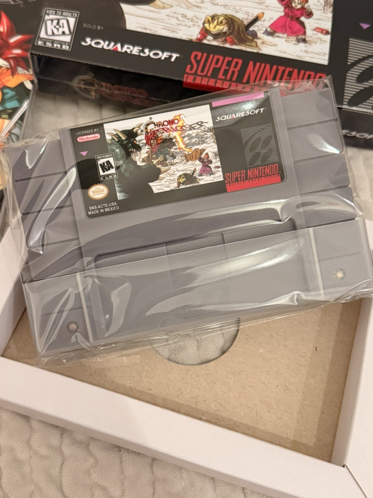 Chrono Trigger for SNES | Complete Fan-Made Box Set w/ Manual