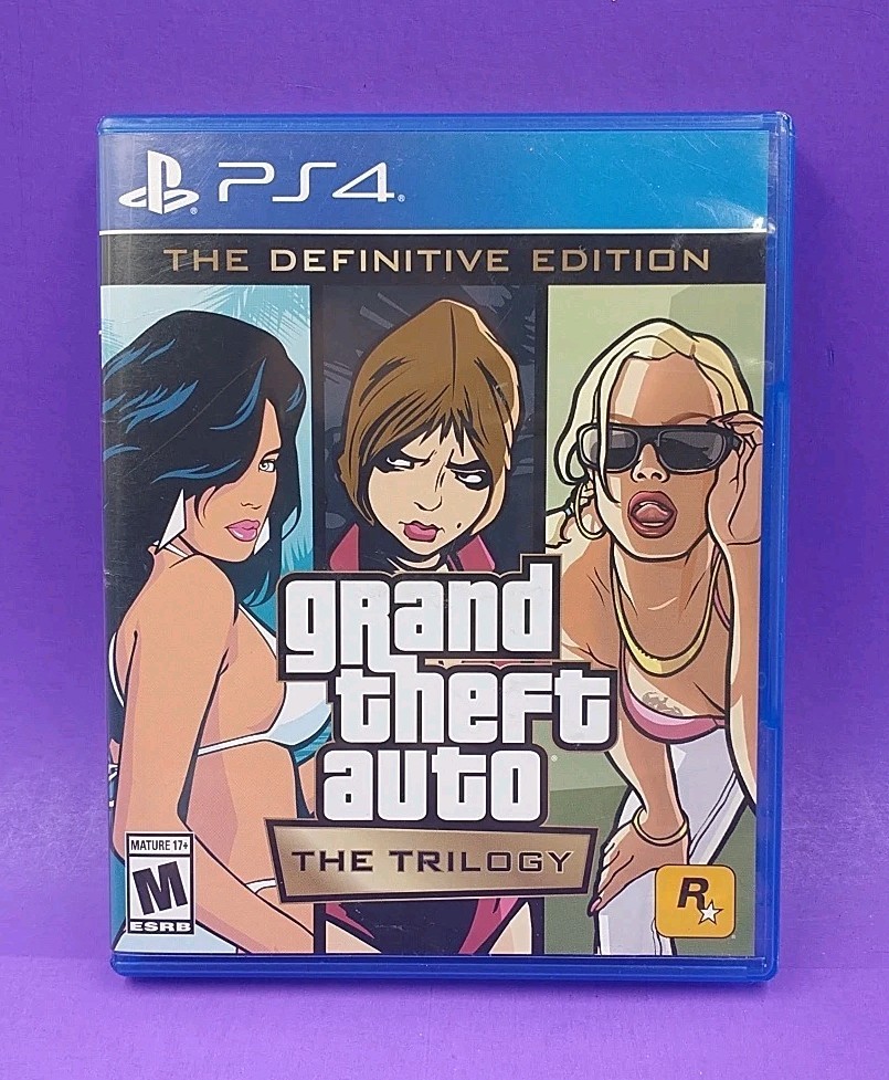 TESTED Grand Theft Auto: The Trilogy The Definitive Edition (PS4) SAFE SHIPPING