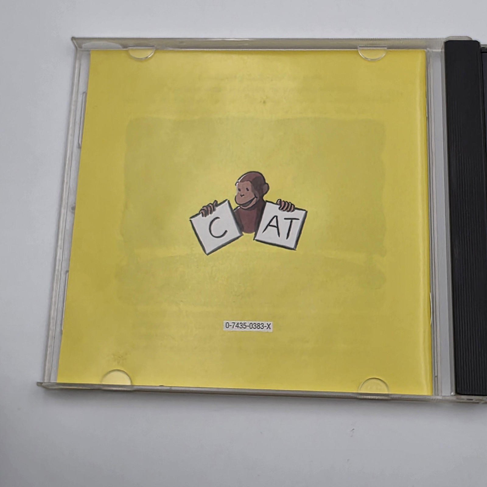 Curious George Windows Macintosh CD-ROM Learn Phonies Interactive 1998