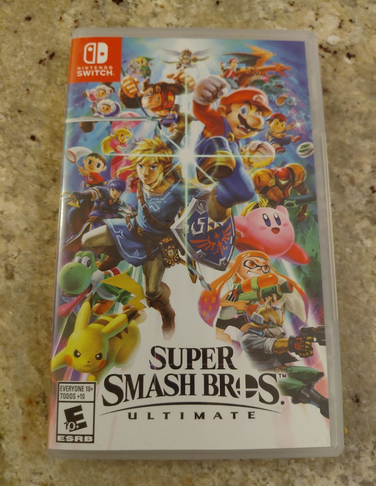 Super Smash Bros. Ultimate Nintendo Switch w/ Case