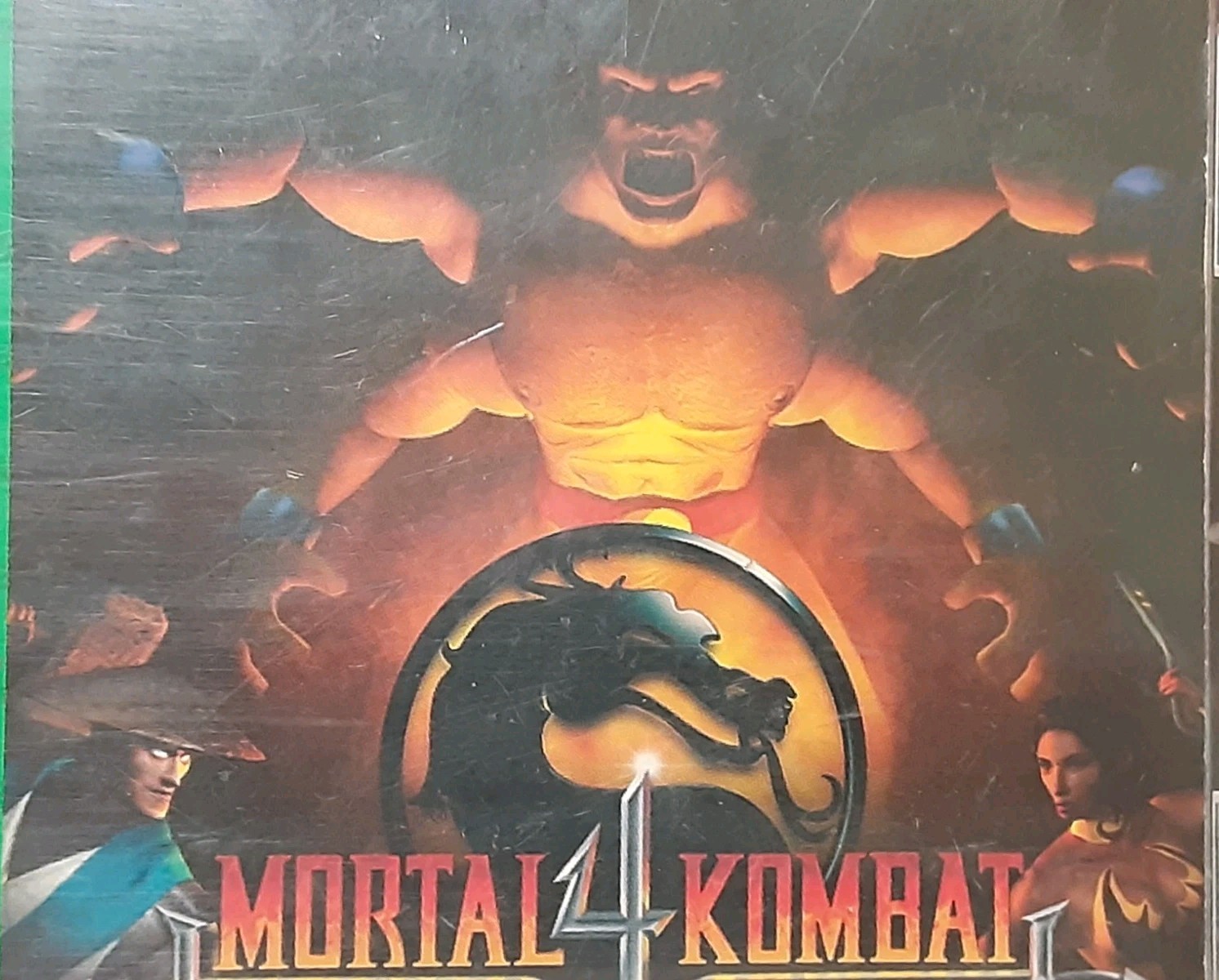 Mortal Kombat 4 Greatest Hits Sony PlayStation 1 1997 PS1 with Manual Not Tested