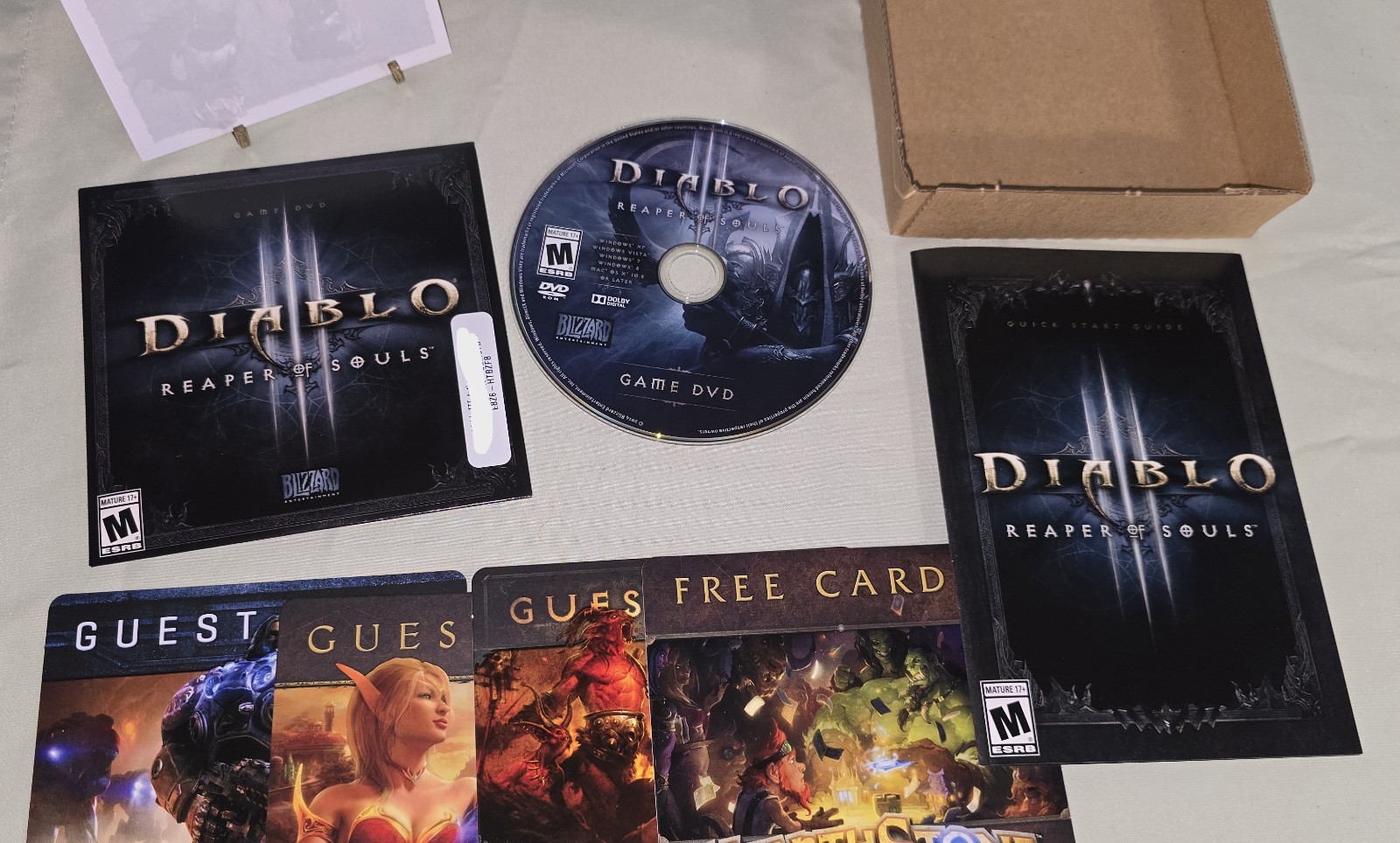 Diablo 3 Reaper Of Souls Expansion Set (PC, Microsoft PC) Game CIB