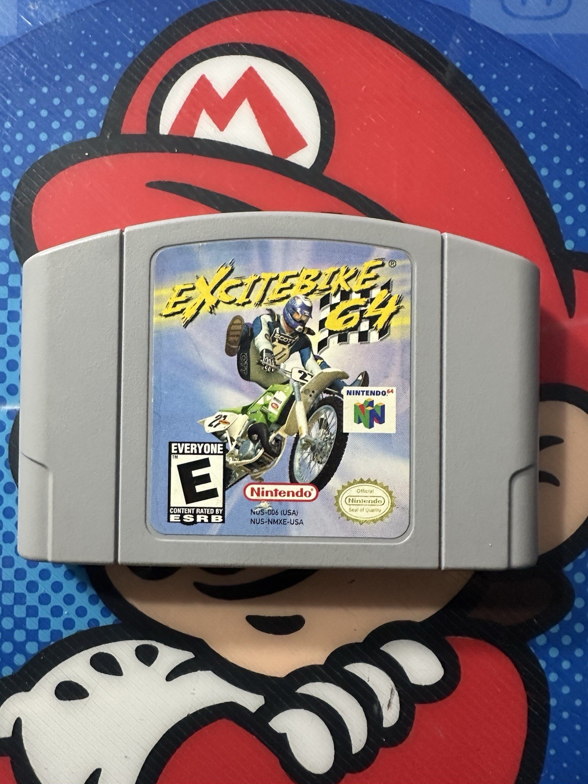 Excitebike 64 (Nintendo 64, 2000) Vg Shape Tested Original Authentic