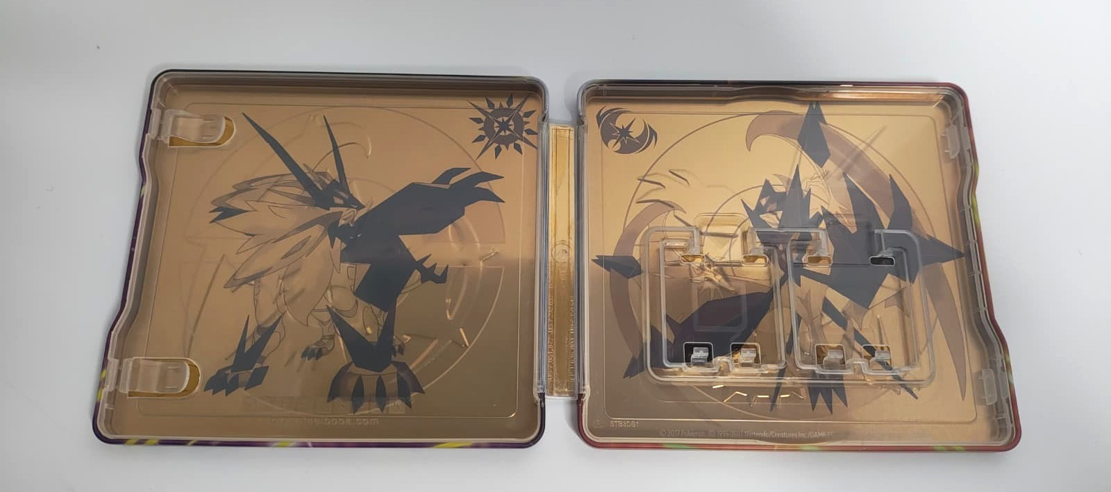 Pokemon Ultra Sun & Ultra Moon – Dual Pack Steelbook – 3DS – No Games!