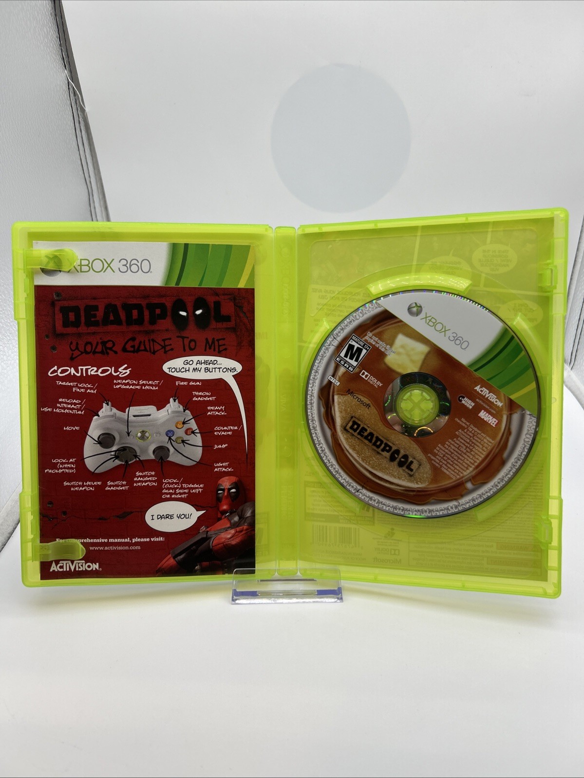 Deadpool (Microsoft Xbox 360 2013) Clean Tested CIB Free Shipping