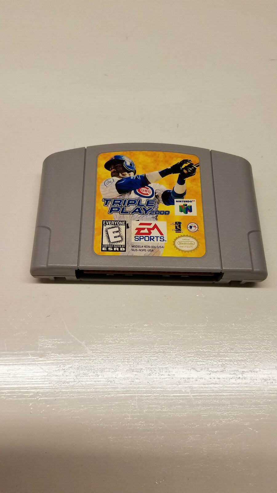Triple Play 2000 Nintendo 64 N64 Authentic Retro MLB Video Game tested working