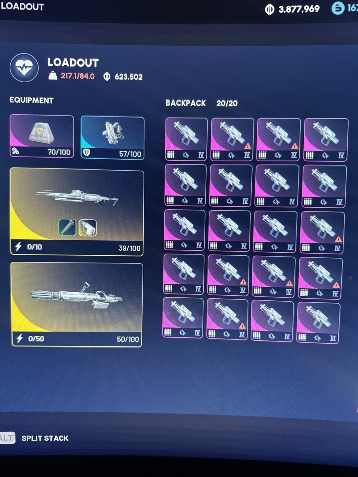 Selling 1M worth of space coins through guns and attatchments fast delivery