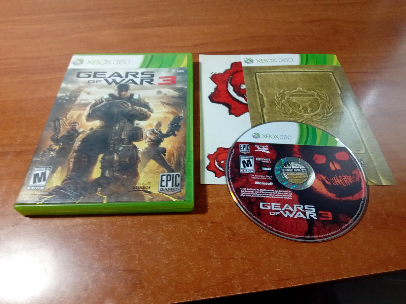 CIB Gears of War 3 (Xbox 360, 2011) Complete *TESTED*