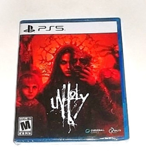 Unholy PS5 Sony PlayStation 5 Video Game USA Version New Factory Sealed UNOPENED