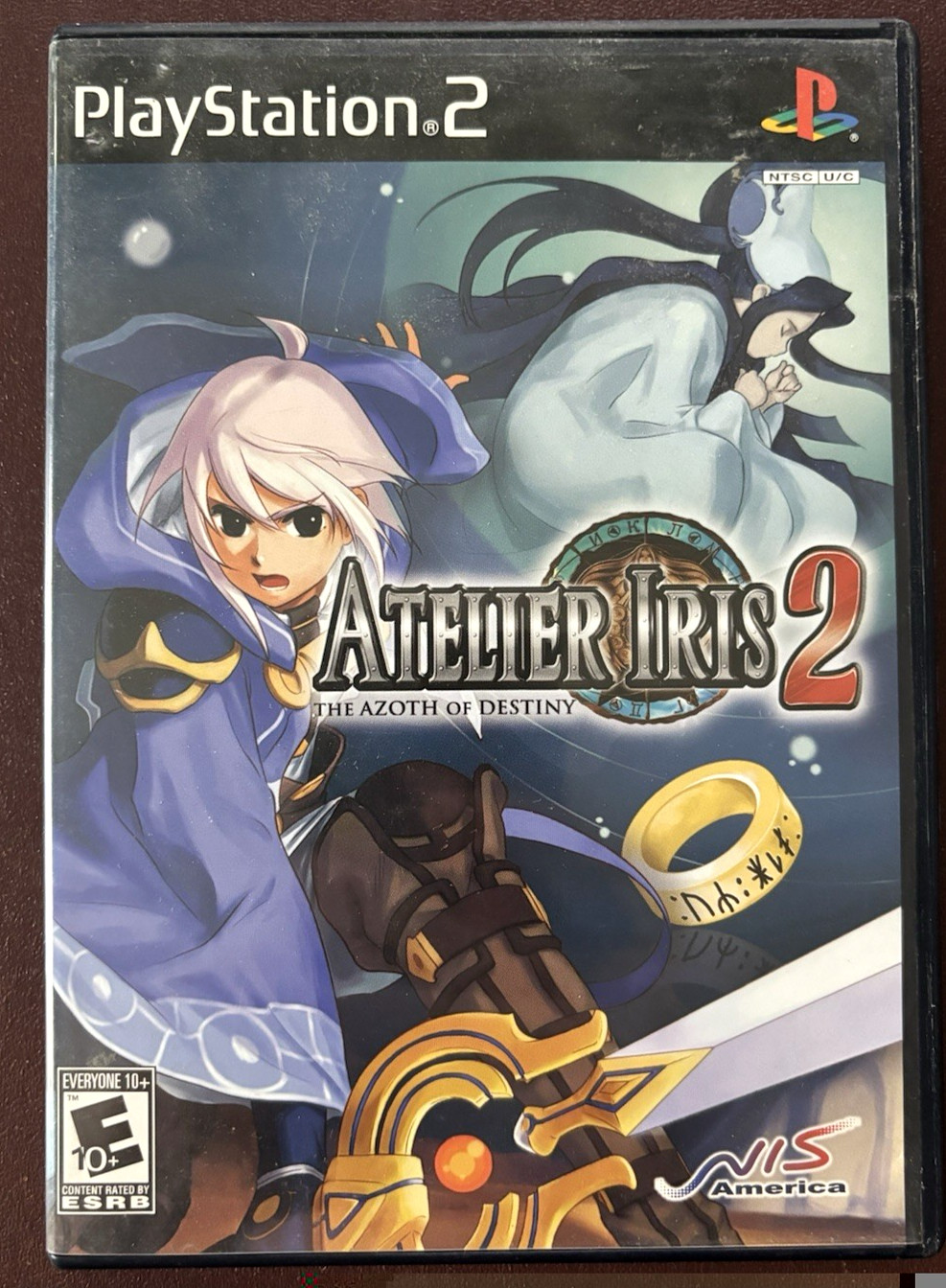 Play Station 2: 2006 “Atelier Iris 2: The Azoth of Destiny” (Disc/Manual/Card)