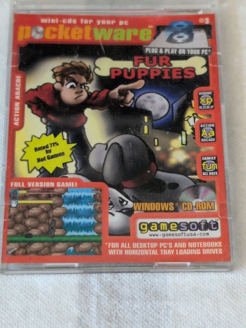 Pocket Ware PC Vtg Games ~ Fur Puppies #3 GameSoft Rare