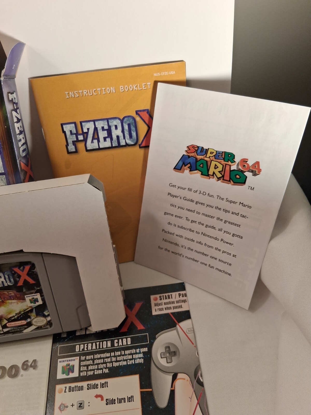 F-Zero X (Nintendo 64, 1998) slightly used