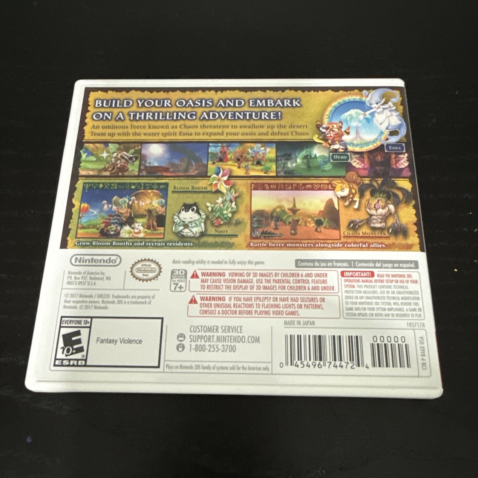 Ever Oasis – Nintendo 3DS