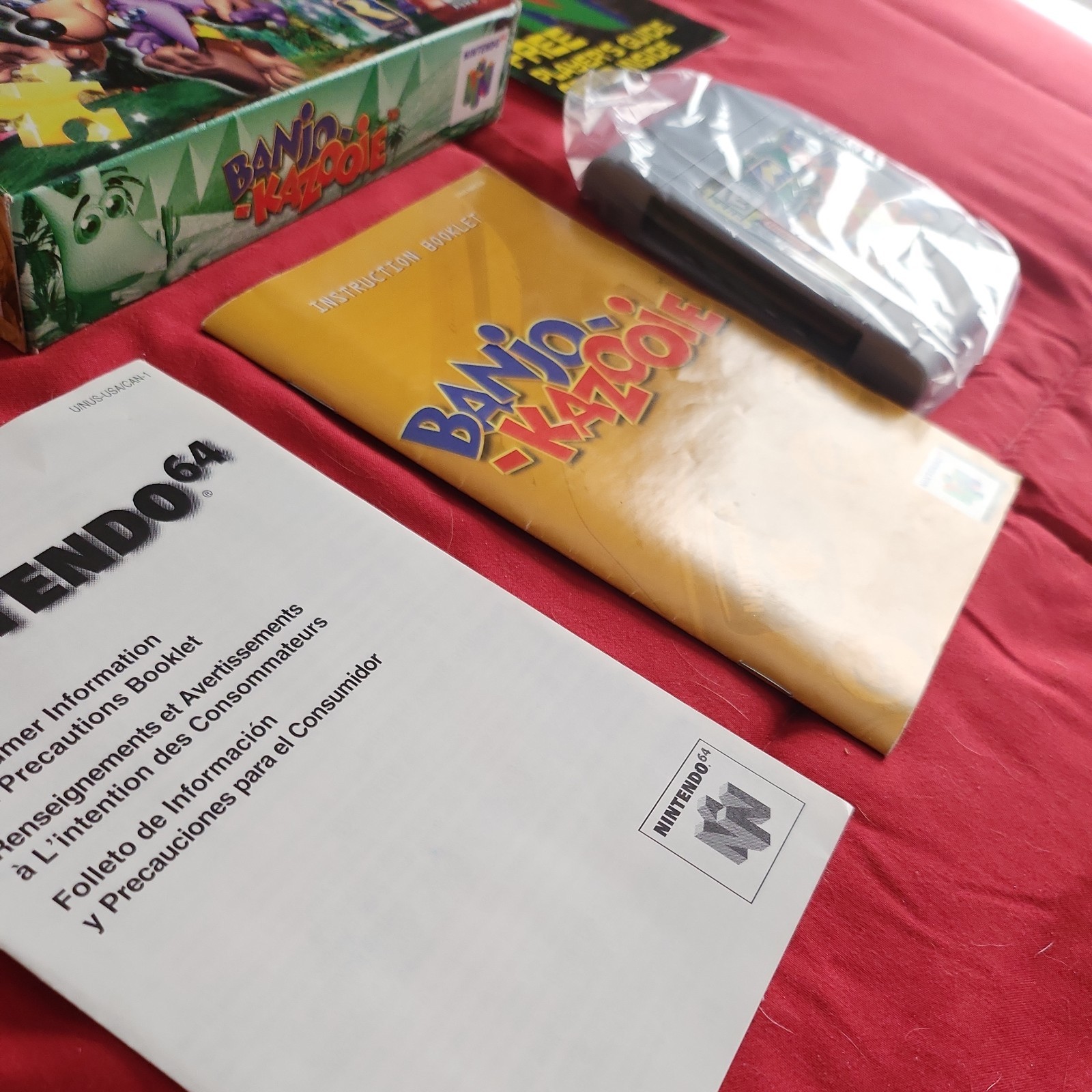 Banjo Kazooie & Banjo Tooie (Nintendo 64 ) CIB ☆ EXCELLENT ☆