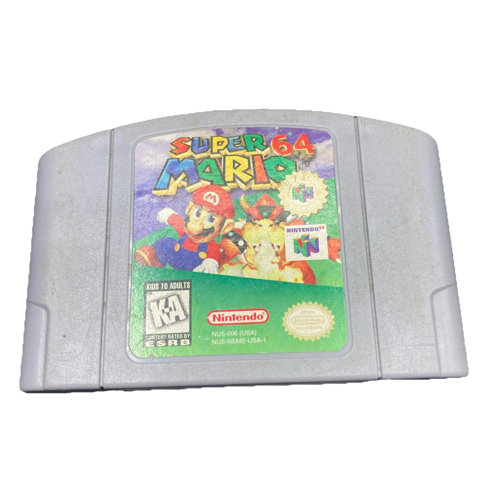 Super Mario 64 (Nintendo 64 N64, 1996) Cartridge Only – Authentic – Tested