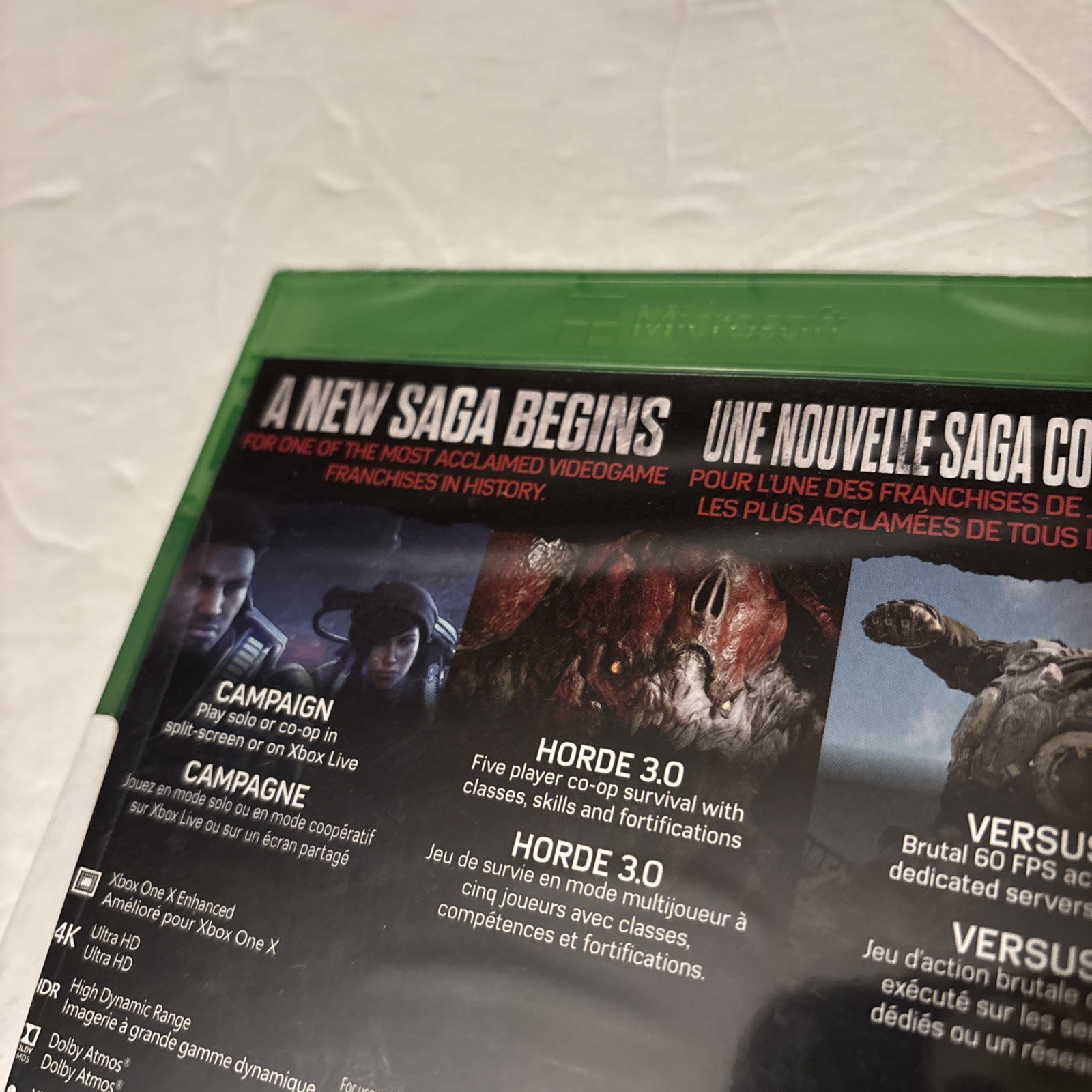 Gears of War 4 (Xbox One, 2016) ***BRAND NEW FACTORY SEALED***
