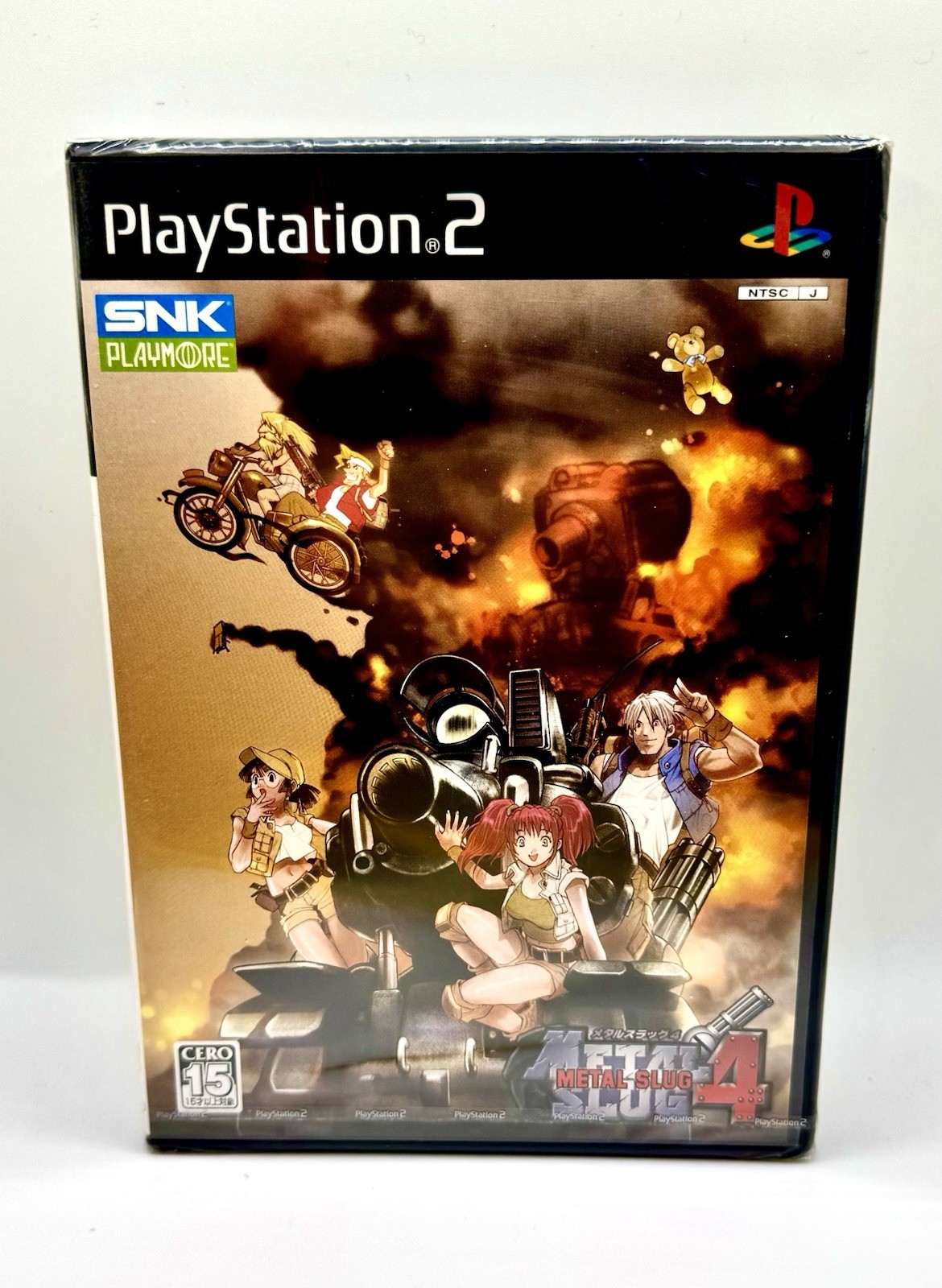 Metal Slug 4 Brand New Factory Sealed Japan Playstation 2 PS2 Perfect Condition