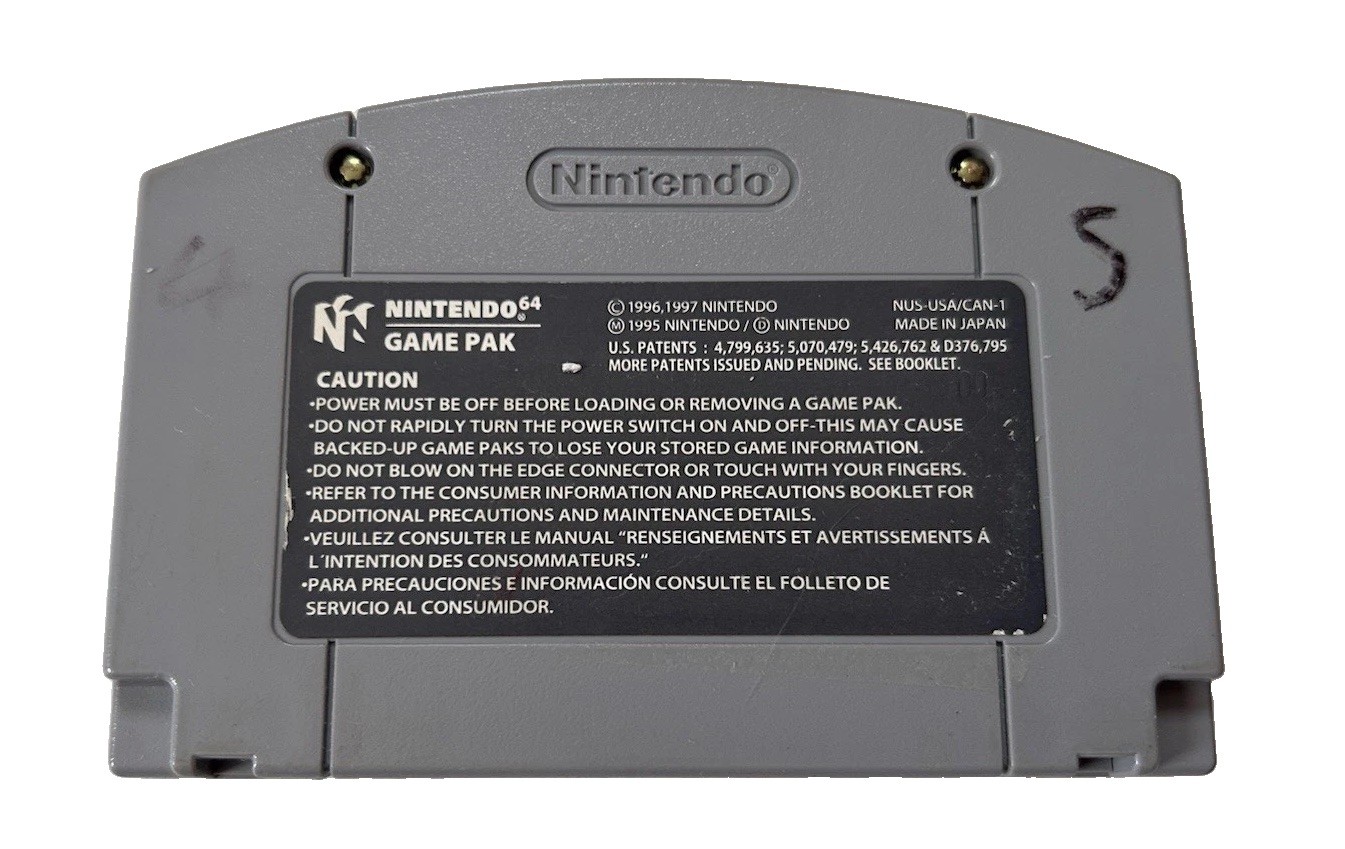 The Legend Of Zelda Majora’s Mask Nintendo 64 Cartridge-Not Tested