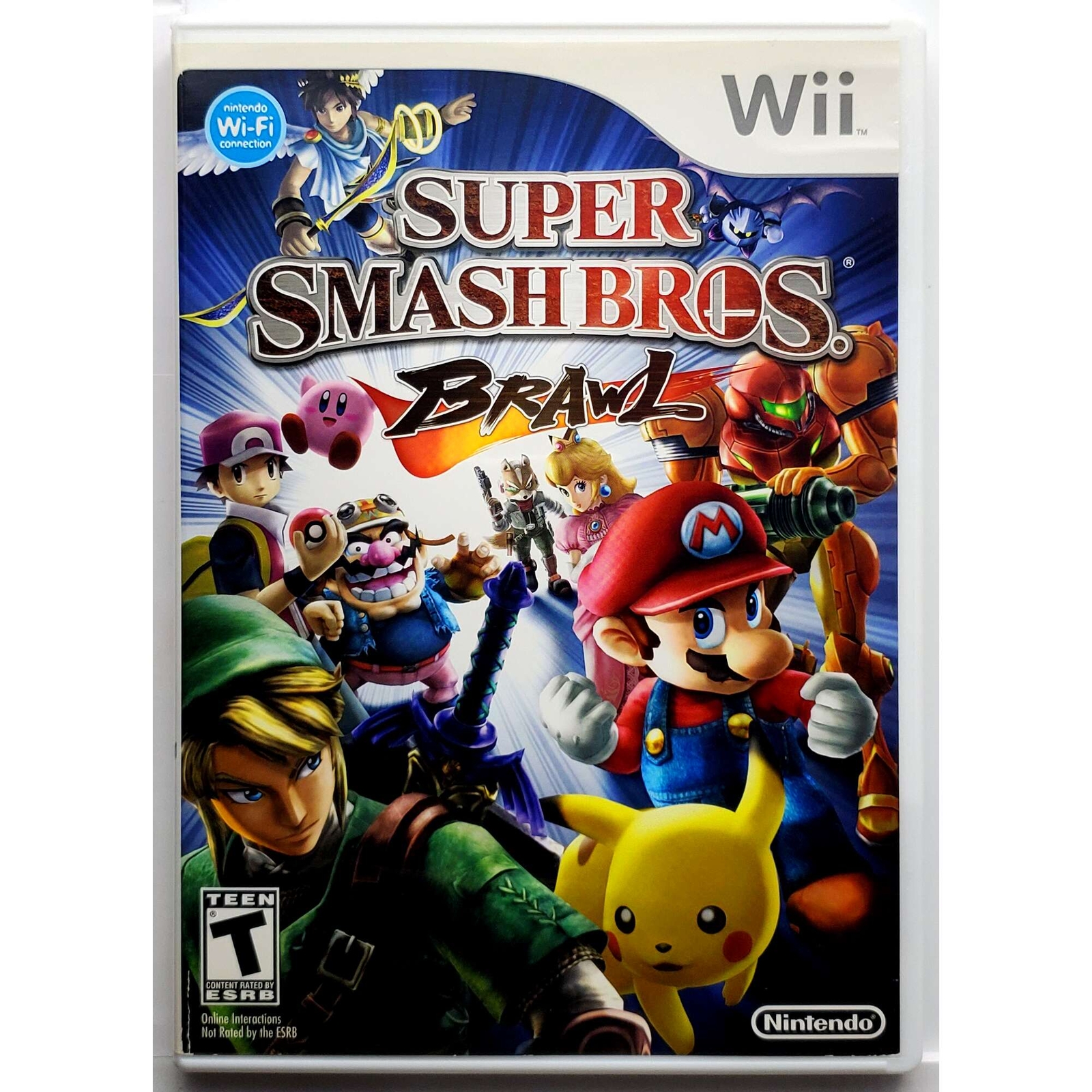 Super Smash Bros Brawl – Nintendo Wii Pristine Authentic Game 180 Day Guarantee