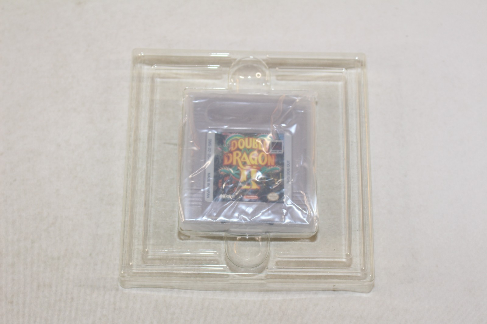 Double Dragon II Nintendo Game Boy Complete CIB! NEAR MINT w/ RARE REG & POSTER!
