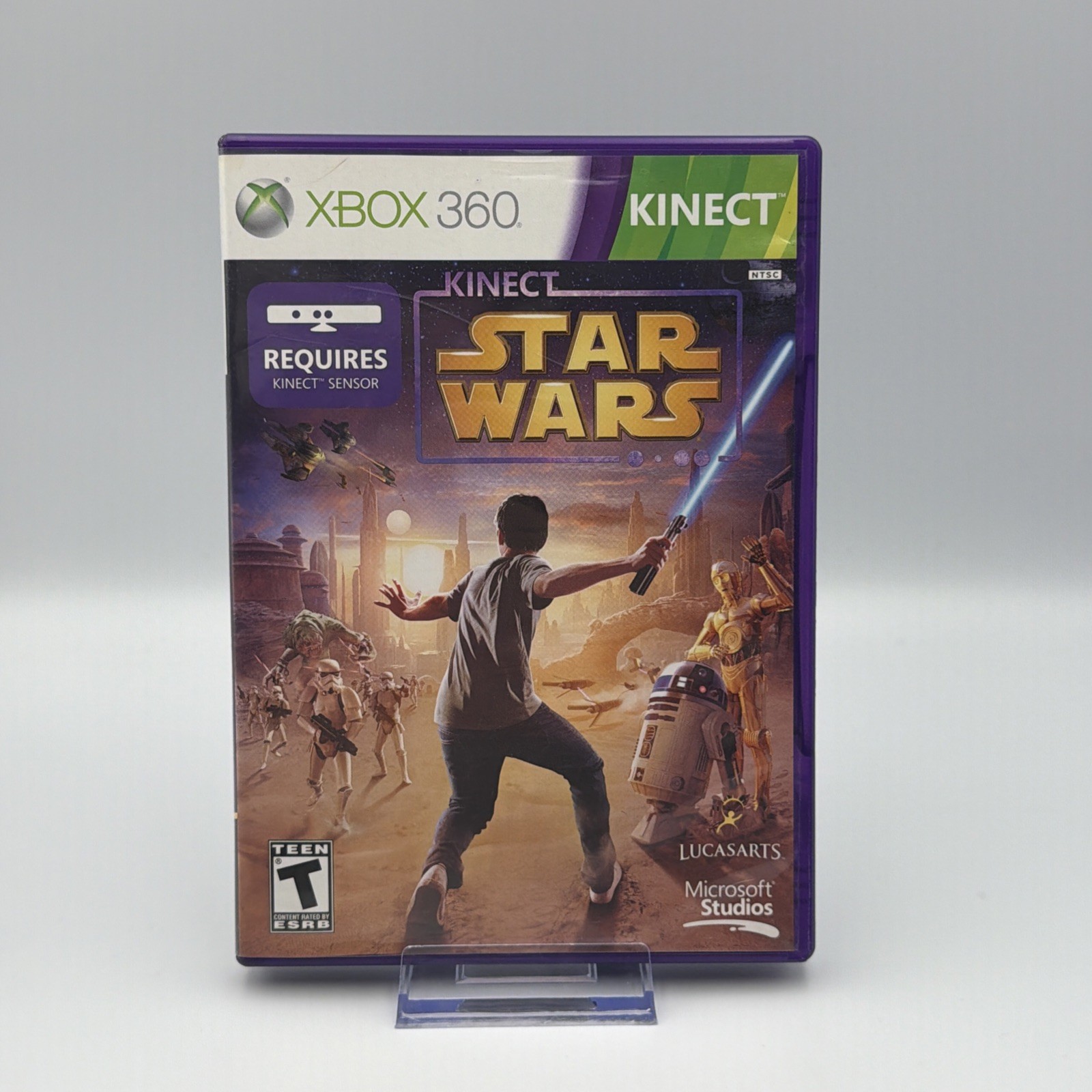 Kinect Star Wars (Xbox 360, 2012) Complete Tested Working – Free Ship