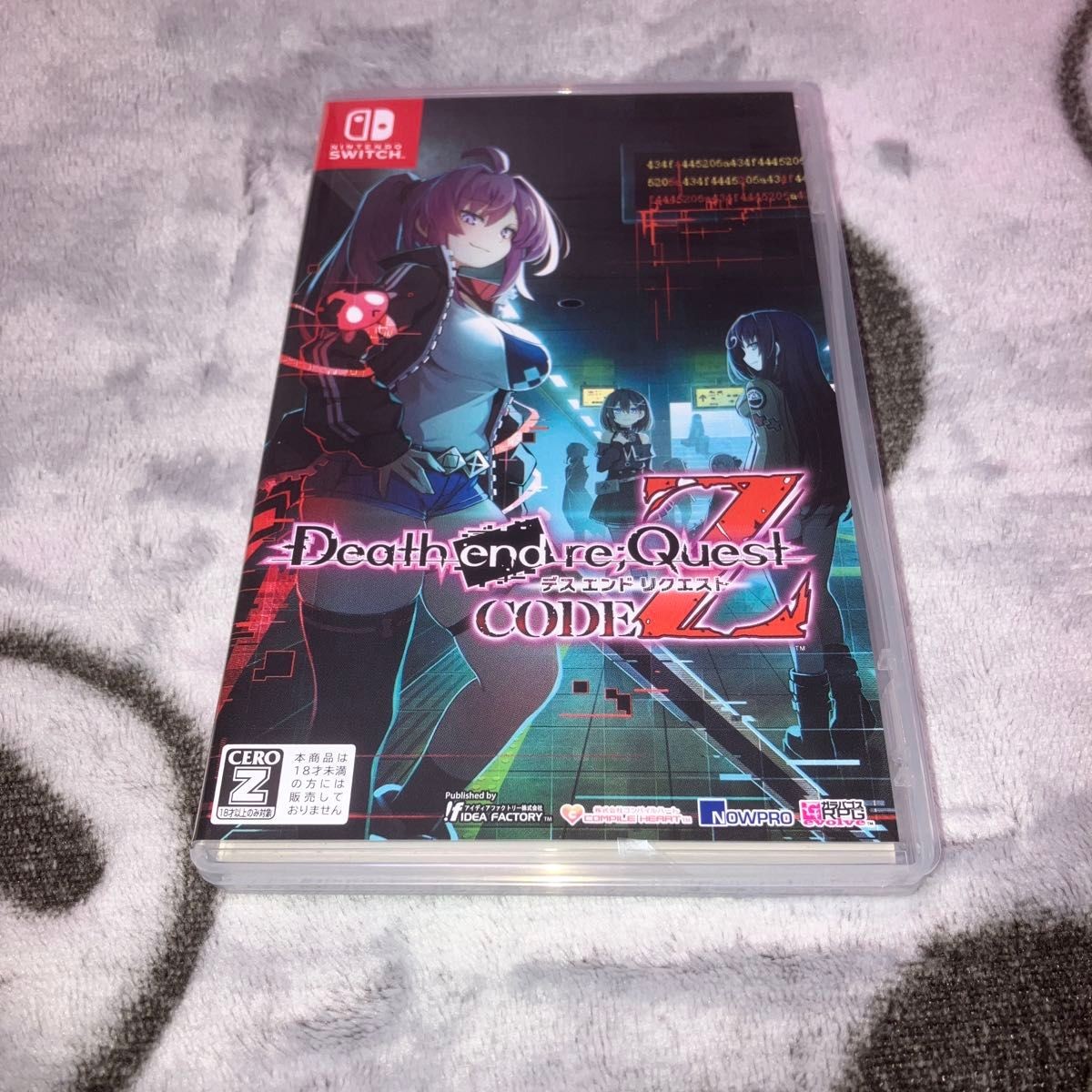 Compile Heart Death end re Quest Code Z Switch NTSCJ Japan Import Switch