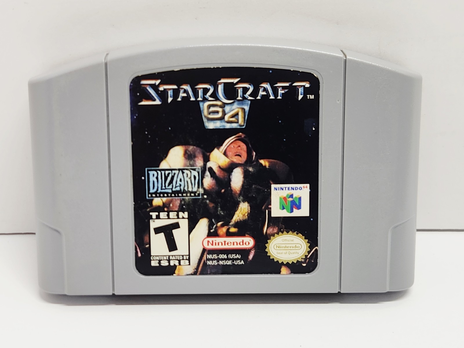 StarCraft 64 N64 Game Cartridge Authentic Blizzard NUS-NSQE-USA for Nintendo 64