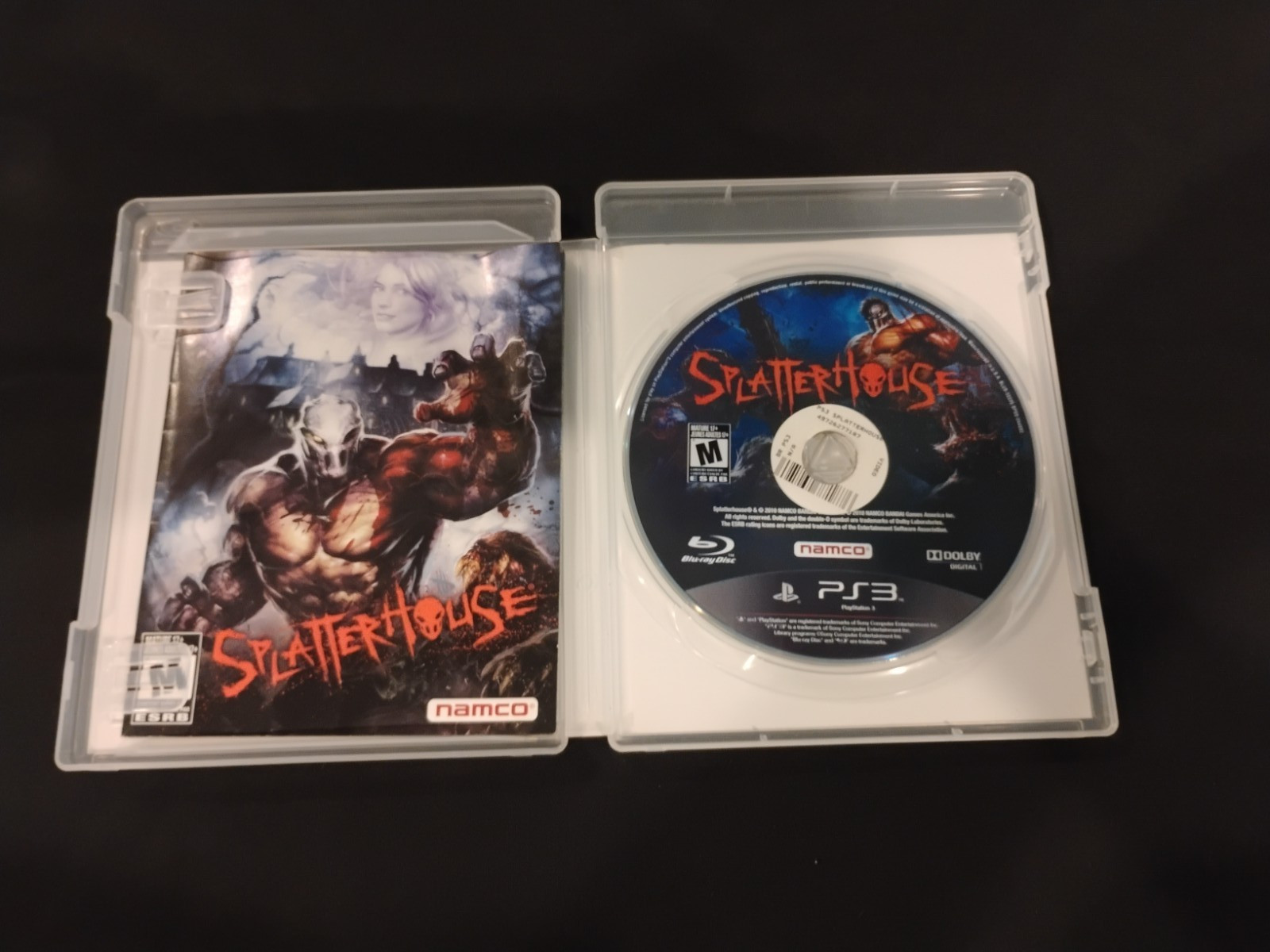 Splatterhouse (Sony PlayStation 3 PS3) Complete CIB W / Manual TESTED VGC