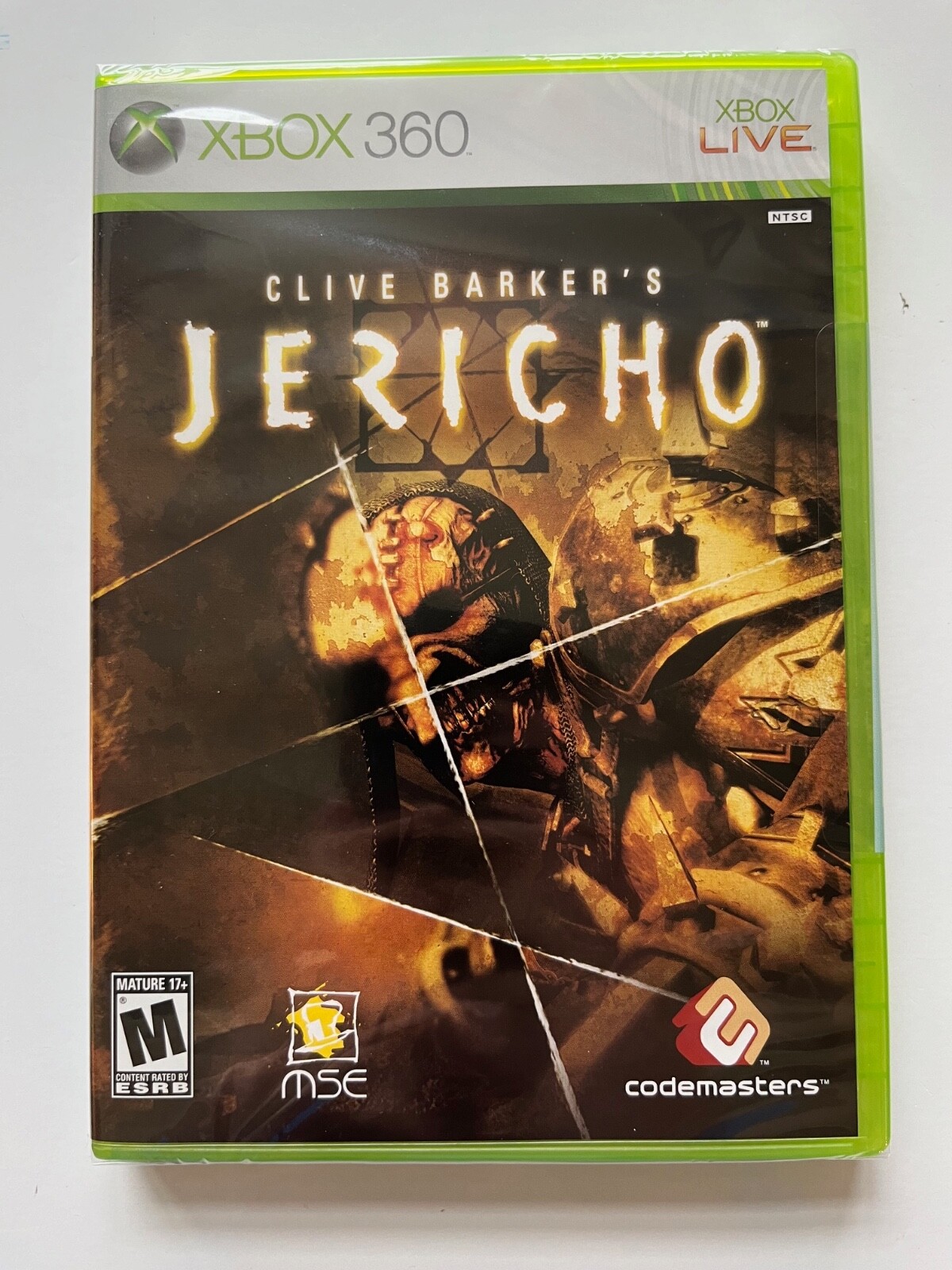 Clive Barker’s Jericho (Microsoft Xbox 360, 2007) New Factory Sealed OOP FPS