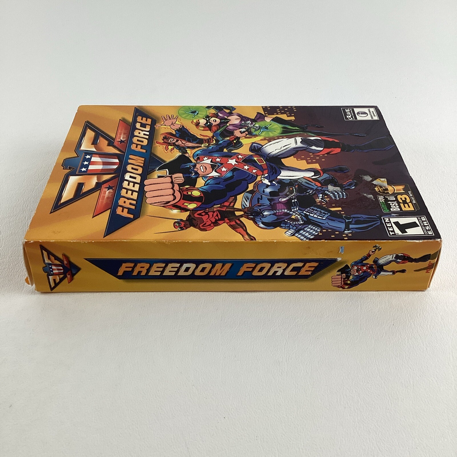 Freedom Force PC Computer Game Energy X Heroic Tactical RPG Vintage 2002
