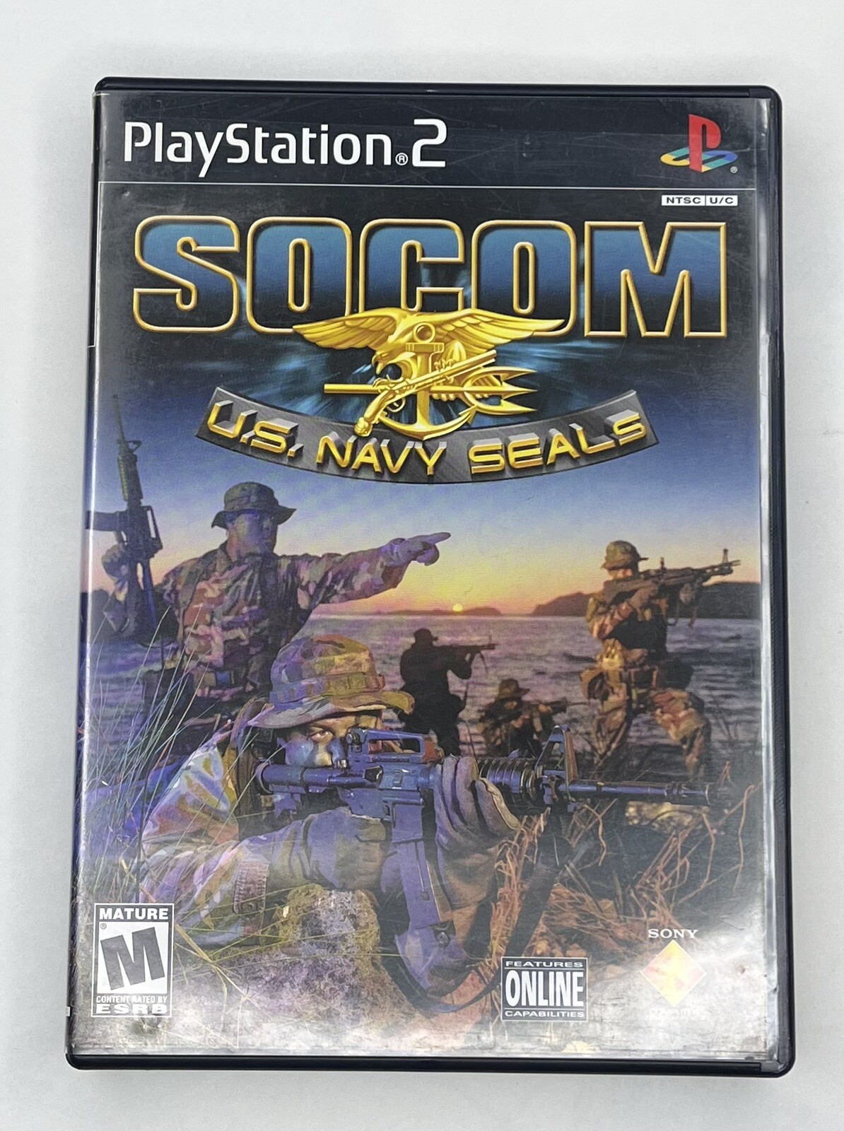 Socom U.S. Navy Seals PS2 Video Game PlayStation 2 Complete In Box