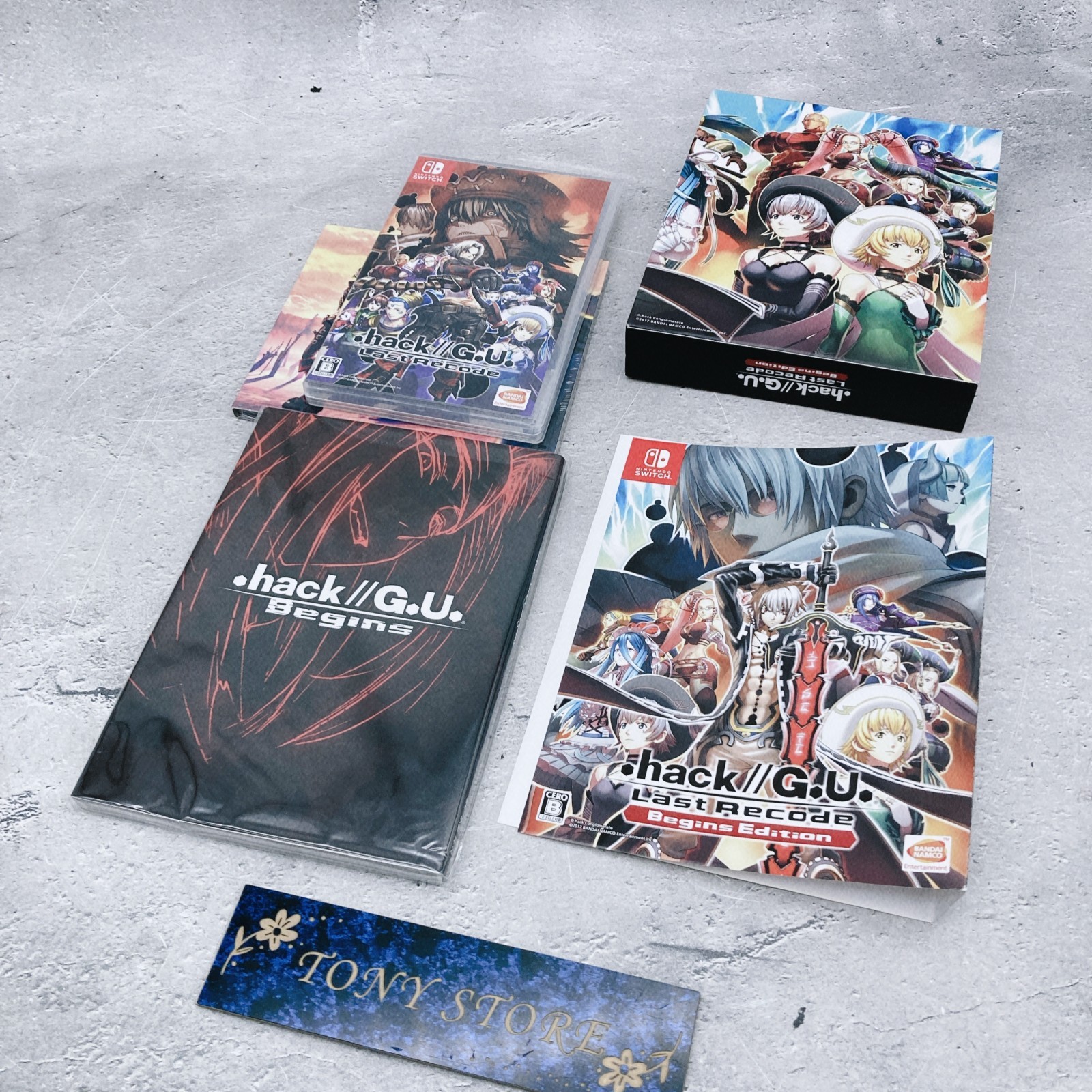 Nintendo Switch Bandai Namco .Hack G.U. Last Begins Edition Japan Action Recode