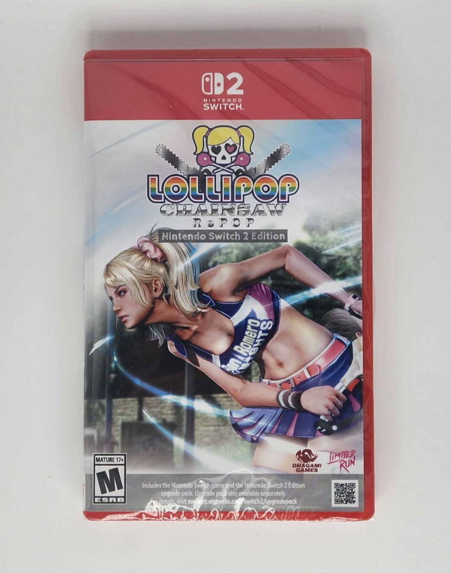 Lollipop Chainsaw RePOP (LRG #002) (Nintendo Switch 2) BRAND NEW ESRB US VERSION