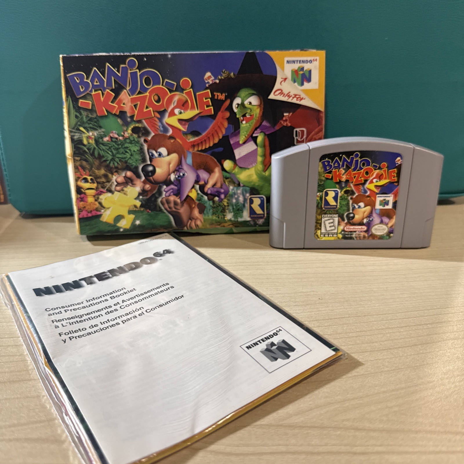 Banjo-Kazooie – Nintendo 64 – N64 Game – CIB – Fast Shipping